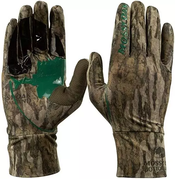 mossy oak bow hunting gloves