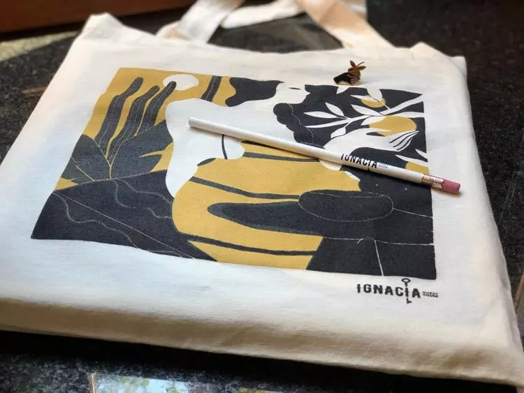 ignacia guest house tote bag