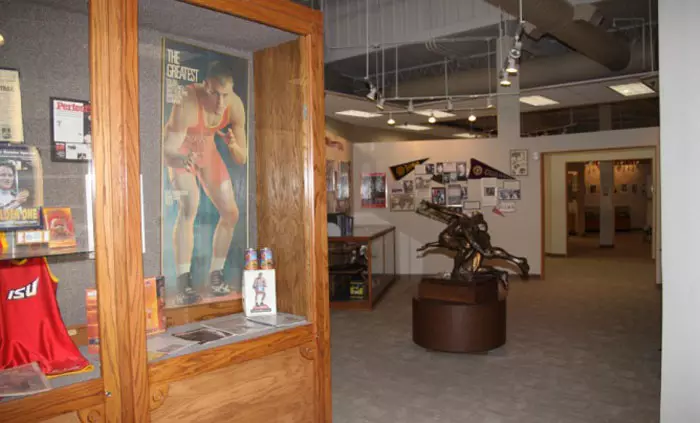iowa wrestling hall of fame ncaa pavilion