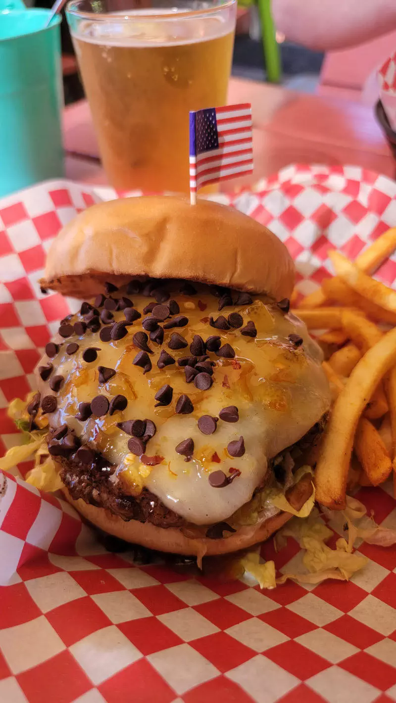 floridian orange burger