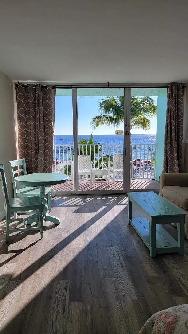 view from room patio