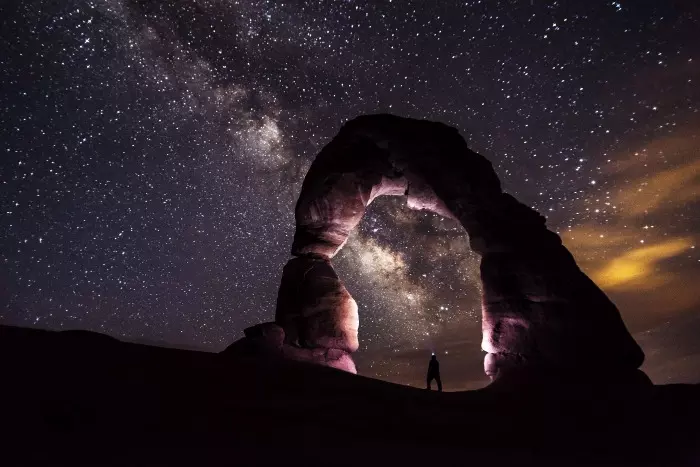 star gazing