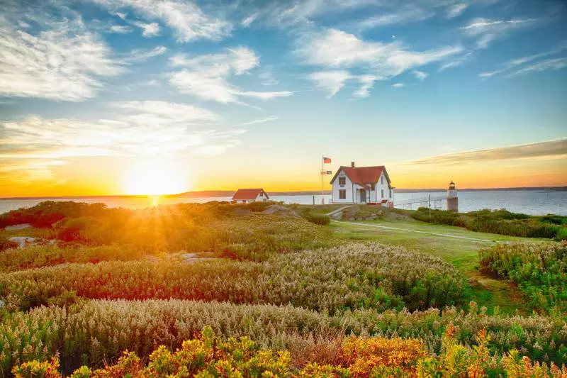 coastal maine sunrise