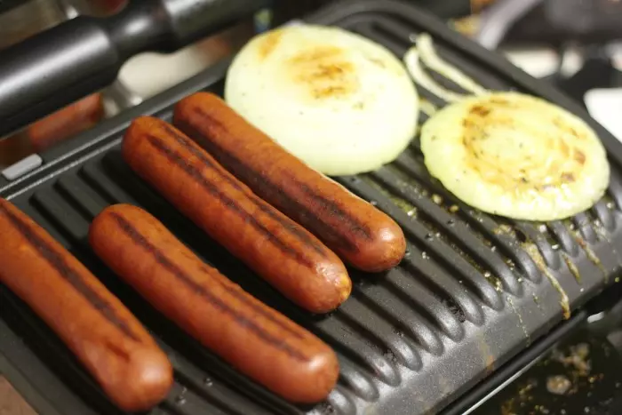 sausage onions