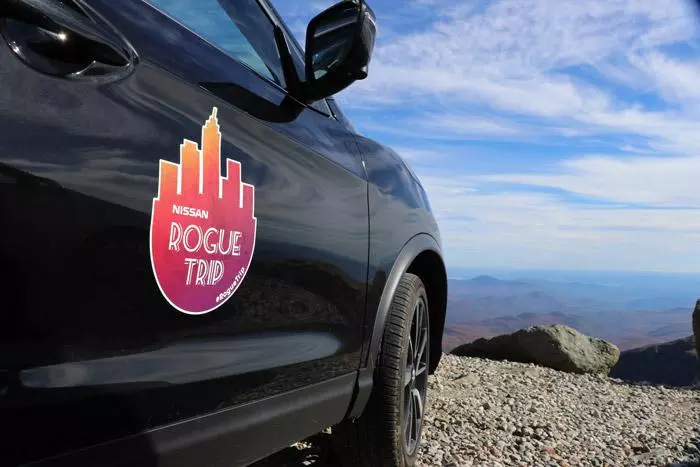 rogue sport at top of mount washington