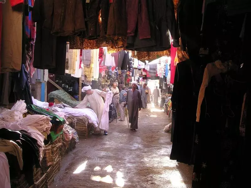 egypt souk in Luxor