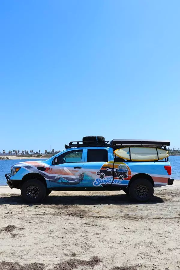 nissan titan surfcamp