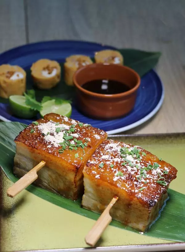 pork belly at food republic norwegian bliss
