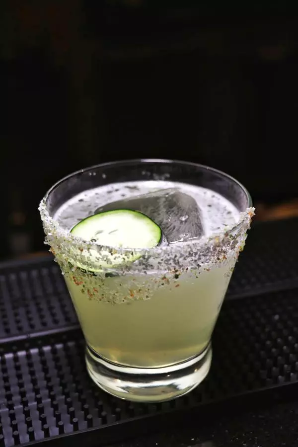 haven bar bespoke cocktail 3 tequila mezcal cucumber spicy salt rim