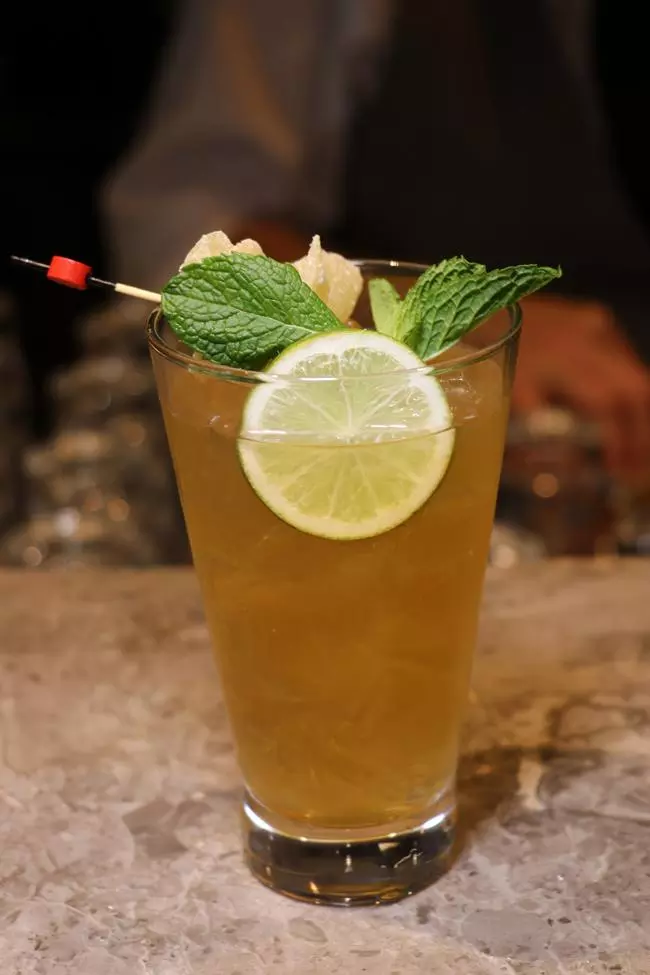 ginger mojito on norwegian cruise lines cruise ship