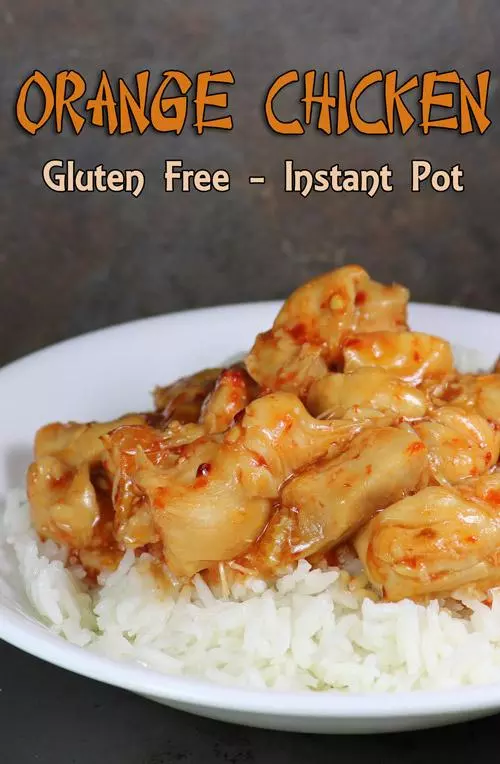 gluten free instant pot orange chicken recipe