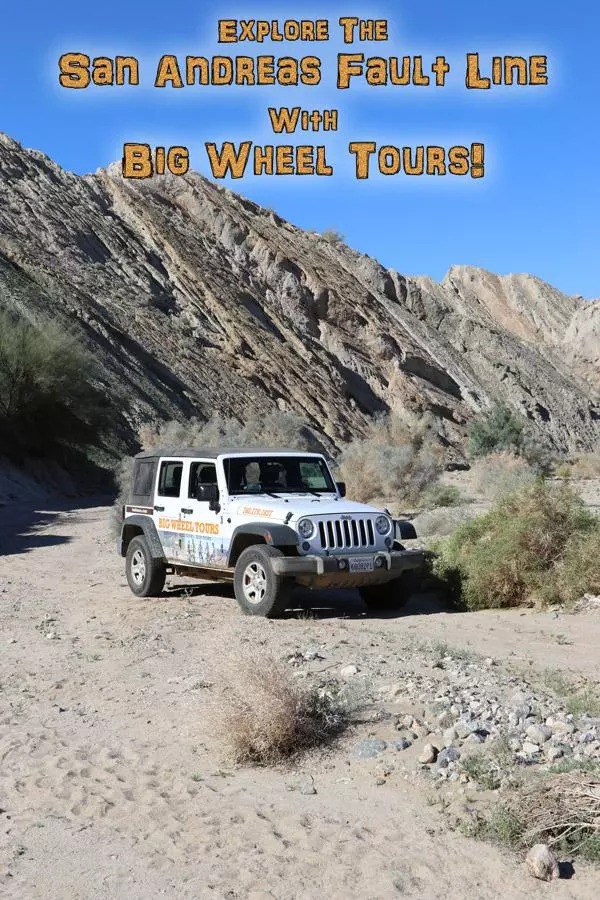 explore the san andreas fault line with big wheel tours