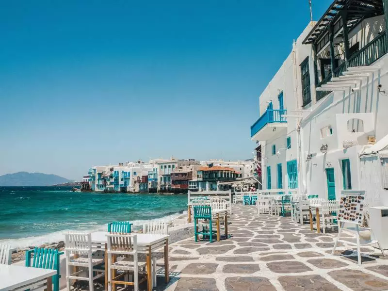 mykonos beach party destination