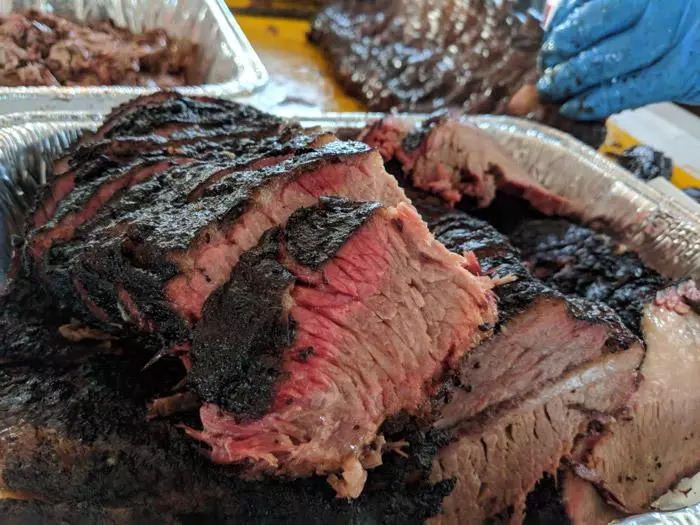bbq brisket smoke ring