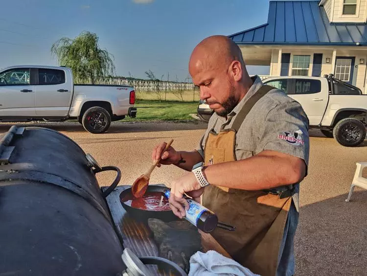 making bbq sauce edited