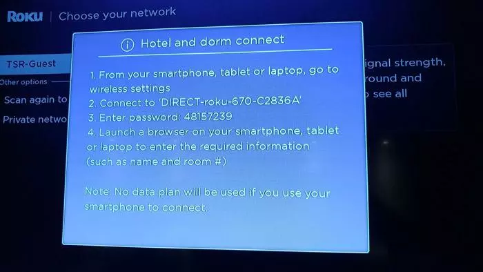 roku player ultra with hotel aux inputs
