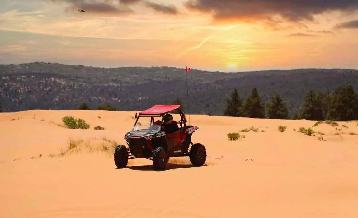 polaris rzr memories including coral pink sands utah