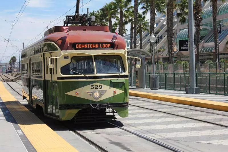 san diego trolley public transit to save money on your commute