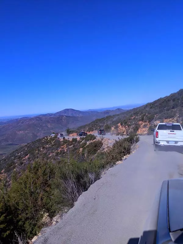 gmc 2019 sierra at4 on otay mesa truck trail