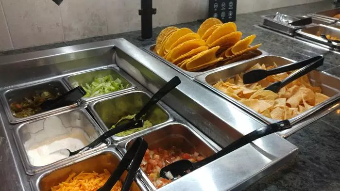 food bar tacos
