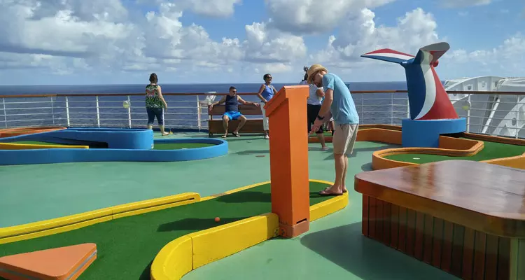 Carnival Sunshine Mini Golf