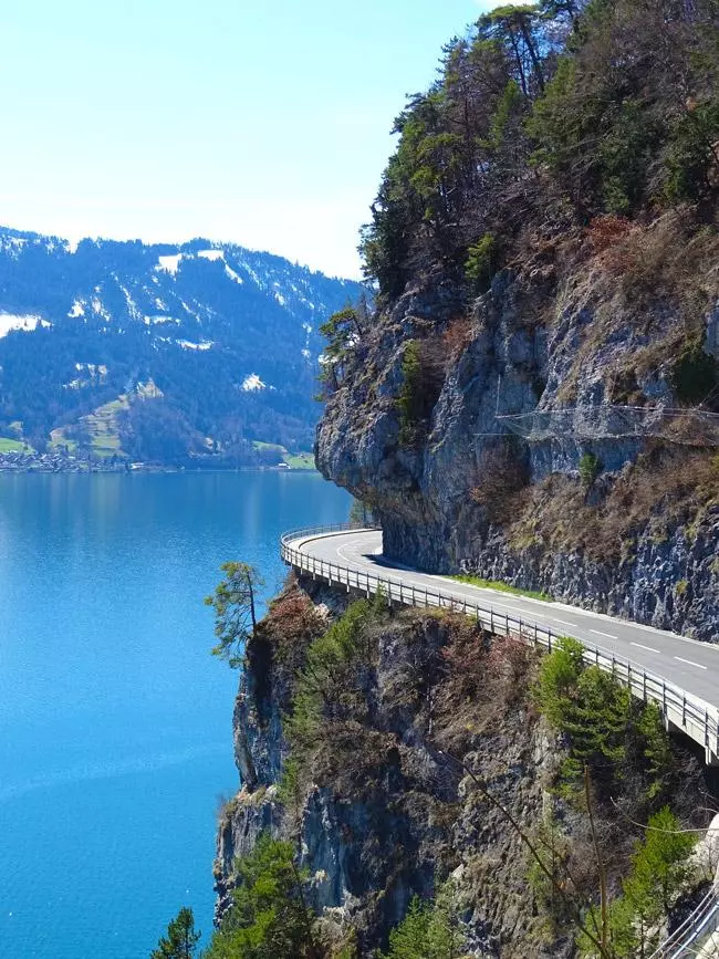 twisty mountain roads in the swiss alps are perfect for a driving adventure