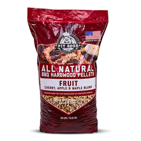 fruit wood pellet blend