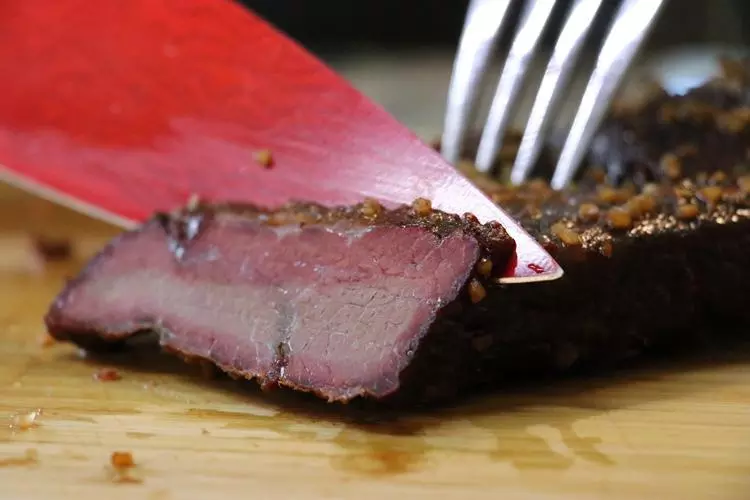 smoked brisket with tequila maple glaze