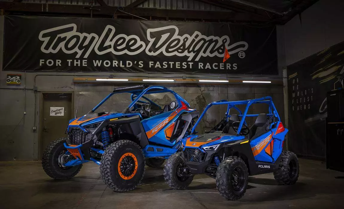 Troy Lee Designs collaboration with Polaris RZR