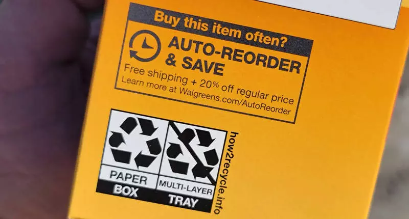 re order info on box