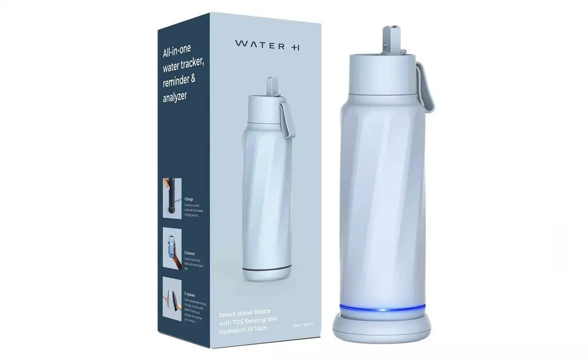smart water bottle from waterh