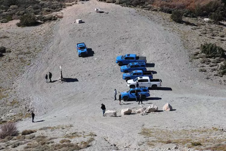 wheeler pass nevada with trd pro trucks