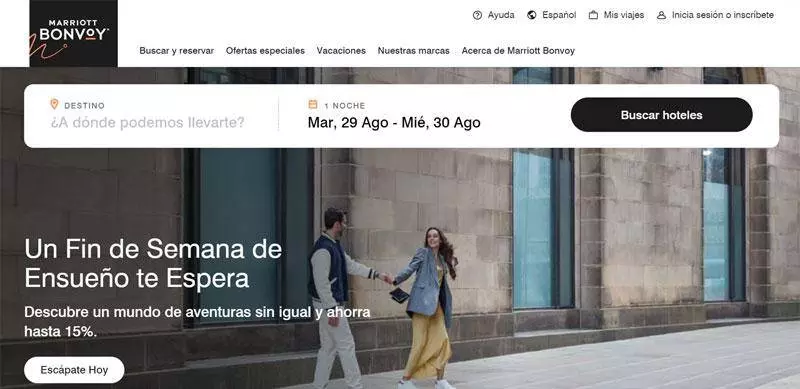marriott hotel page in argentina