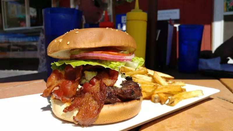 elk burger in wyoming