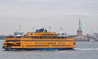 Staten Island Ferry with Statue of Liberty