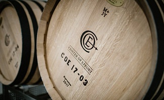 chardonnay barrel from Center of Effort winery