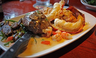 Surf and Turf at Red Lobster