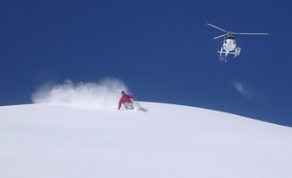 heli skiing adventures in British Columbia