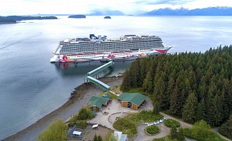Icy Strait Point Alaska with Norwegian Joy cruise ship