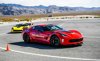 Ron Fellows Corvette Driving School in Pahrump Nevada