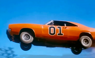 General Lee from Dukes of Hazzard Season 7 is a cool movie car I dream of driving