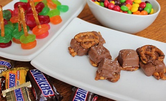 Snickers and Lifesavers Game Day Treats