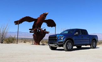 Ford Raptor 2017 in Borrego Springs