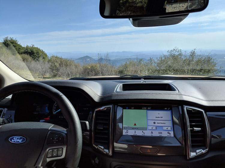 interior ford ranger fx4
