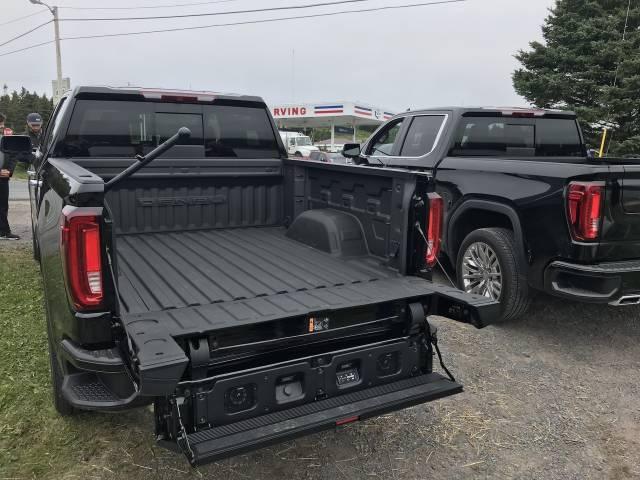 Tailgate step on 2019 GMC Sierra