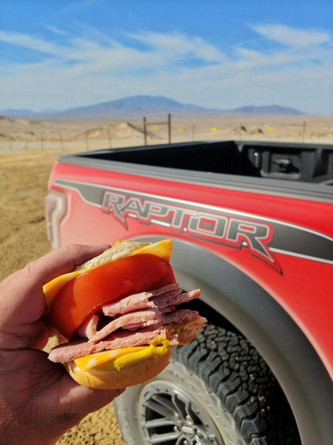 raptor sandwich