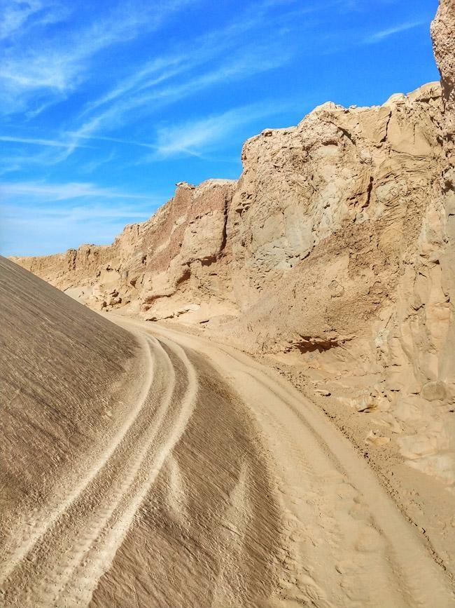 tight corners with deep sand