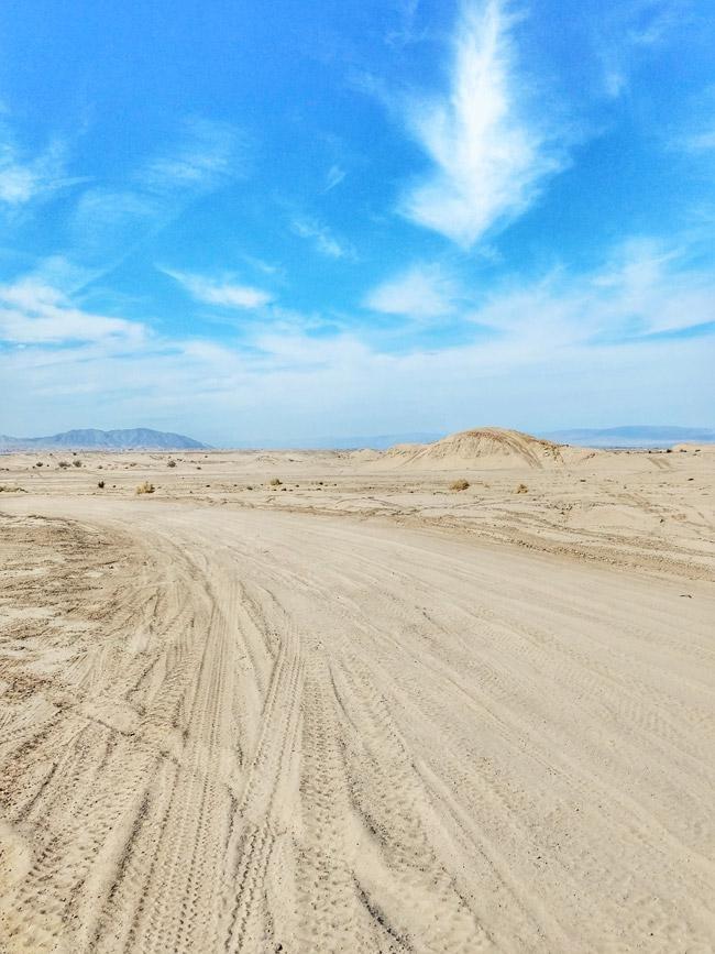 wide open desert