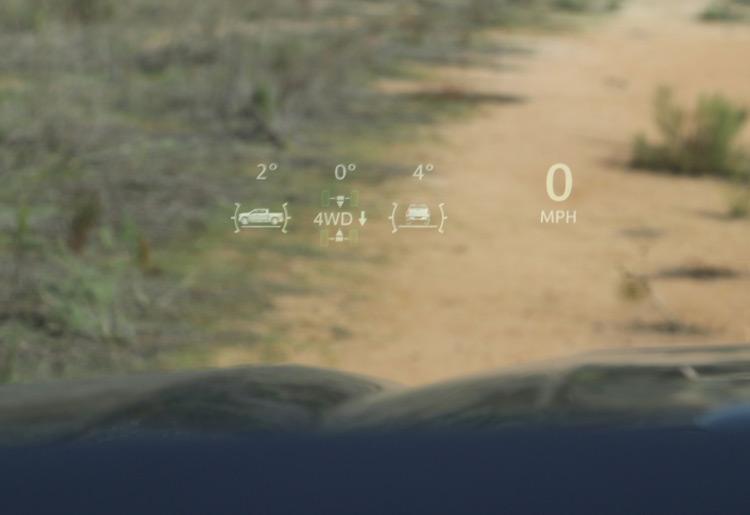 2019 gmc sierra denali on trail