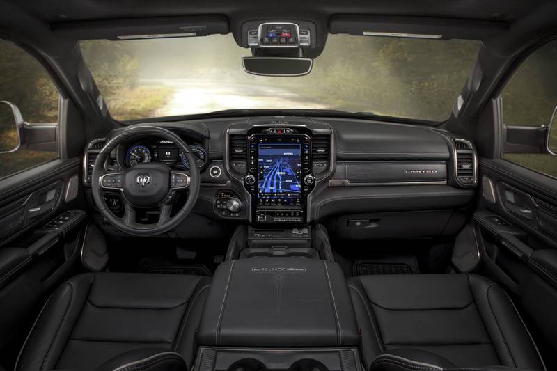 ram 1500 limited interior